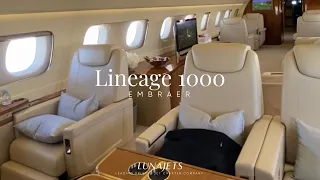 Reportage of the entire experience with LunaJets | Embraer Lineage 1000 VIP Airliner