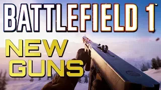 Battlefield 1: NEW GUNS! Weapon Crate Update! (PS4 PRO Multiplayer Gameplay)