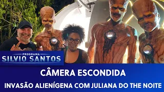 Invasão alienígena com Ju do The Noite - Extraterrestrial Prank | Câmeras Escondidas (06/09/20)