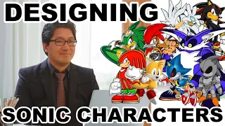 Sonic Team when designing Sonic Characters