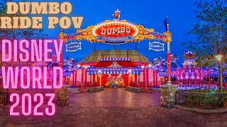 Dumbo the Flying Elephant | Ride POV | Disney World 2023 (4K)