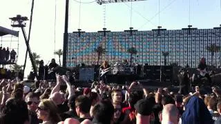 MEGADETH - Trust - The Big 4 Festival - Indio, CA - 4/23/2011