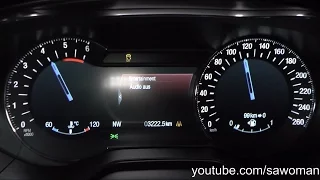 2015 Ford Mondeo Turnier 2.0 TDCi 180 HP 0-100 km/h Acceleration