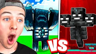 Minecraft WARDEN vs EVERYTHING! (ANIMATION)