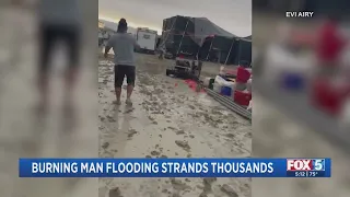 Burning Man Flooding Strands Thousands