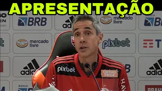 COLETIVA DE APRESENTAÇÃO DO NOVO TREINADOR DO FLAMENGO PAULO SOUSA!