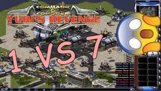 Red Alert 2 Skirmish - Me vs 7 brutal AI + superweapons