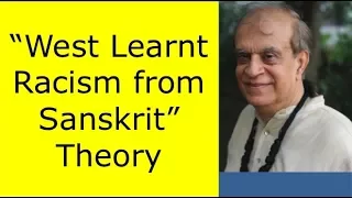 West Learnt Racism from Sanskrit Theory - Rajiv Malhotra