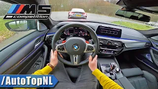 2020 BMW M5 F90 COMPETITION POV Test Drive w/ BMW M850i by AutoTopNL