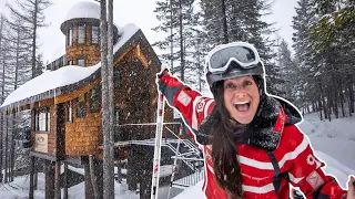 WORLD'S ONLY SKI IN SKI OUT TREEHOUSE