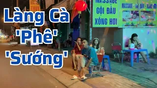 Sài Gòn - Làng cafe "Sung Sướng" ven đường Nguyễn Văn Linh