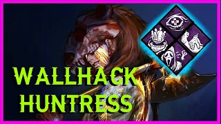 WALLHACK HUNTRESS (SİZDEN GELEN BUILDLER) | DEAD BY DAYLIGHT TÜRKÇE