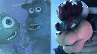 Bowser f**king kills Mike and Sully