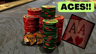 Pocket Aces Add To A Big Win At Hard Rock Tampa!!! -  Kyle Fischl Poker Vlog Ep 176