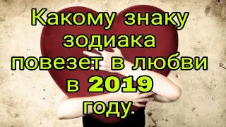 Какому знаку зодиака повезет в любви в 2019 году. Таро. Гадание.