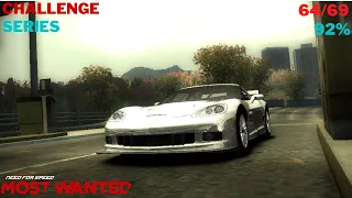 NFS Most Wanted [92%] Challenge Series [64/69] Completed Races