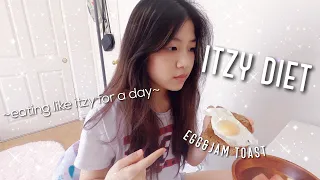 I TRIED ITZY'S “DIET” FOR 24H | KPOP IDOL DIET