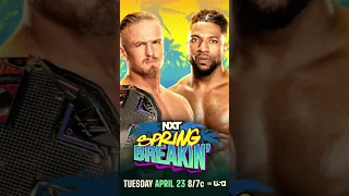 Ilja Dragunov vs Trick Williams Confirmed For NXT Spring Breakin 2024 🔥🔥