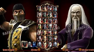 Mortal Kombat 9 - ALL KLASSIC SKINS MK SHAOLIN MONKS Mod DLC GORO JAX BARAKA SCORPION SMOKE MK9