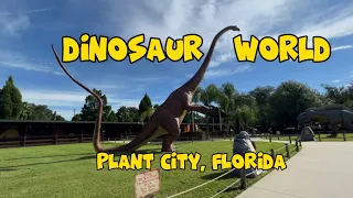 Dinosaur World, Plant City, Florida | Full Walking Tour | ZEL IN PARADISE