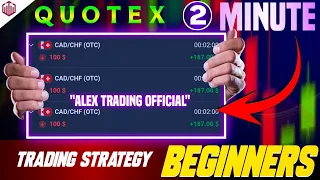 Master 2-Minute Trading on Quotex: Quick Profits with Binary Options | @AlexTradingOfficial