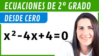 ECUACIONES DE SEGUNDO GRADO ✌ desde Cero - Fórmula, Incompletas, con paréntesis y fracciones