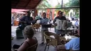 Band at the Brisas Resort in Santa Lucia, Cuba!