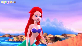 Princesas Disney | Fairytale Adventure Episode 6 | Pequena Sereia "Ariel" | ZigZag