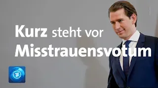 Misstrauensantrag in Österreich: Droht nun Kanzler Kurz das Aus?