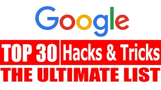 TOP 30 GOOGLE TRICKS I GOOGLE HACKS & GAMES I The ULTIMATE Guide