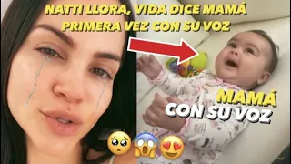 Natti Natasha llora En Shock Su Hija Vida Isabelle Le Dice Mamá Con Su Voz Por Primera Vez 😱