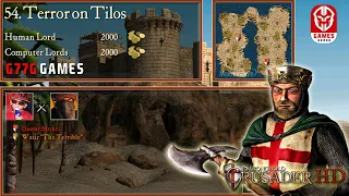 Stronghold Crusader | Mission 54 Terror on Tilos | G77G GAMES