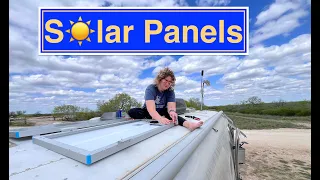 RV Solar Panel Install - Airstream Upgrade!  200 Watts of Renogy Roof Solar Panels