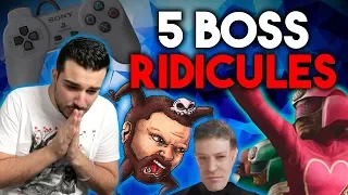 5 BOSS RIDICULES DANS LES JEUX VIDÉO!