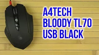 Распаковка A4Tech Bloody TL70 USB Black