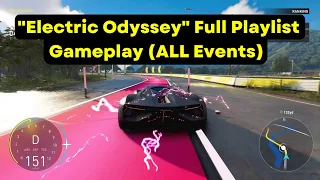 The Crew: Motorfest "Electric Odyssey" Full Playlist Gameplay (ALL 7 Events) & Cutscenes