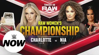 Charlotte Flair defends her title against Nia Jax on a stacked Raw: WWE Now, Sept. 6, 2021