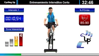 Clase Virtual Nº4 Cycling Up - Interválico Corto Ciclo Indoor by David Aguado