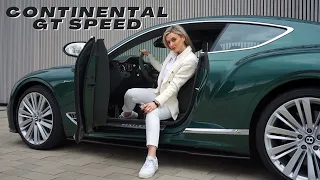 Bentley Continental GT SPEED W12 (2022) - Traum-Coupé mit 659 PS - Test I 0-100 km/h I NinaCarMaria