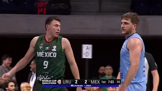 Mexico vs Uruguay - Clasificacion copa mundial de basquetbol - 26 - 02 - 2023