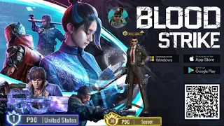 TOP 1 P90 IN USA & TOP 30 P90 SERVER | Ultra ZERO Skin Blood Strike Solo Rank Gameplay