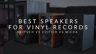 Top 3 Best Speakers for Vinyl Records!