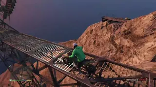 El salto más épico del Monte chiliad 😱/GTA V