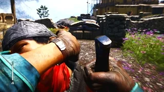 Far Cry 4 - Focus Syringe boosted undetected stealth Bomb Defusing including epic Shotgun Jumpshot