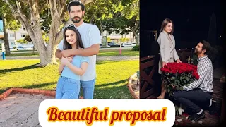 Emotional proposal form barış baktaş to yağmur yüksel:"Stay with me for a lifeline!"