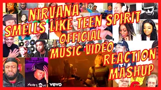 NIRVANA - SMELLS LIKE TEEN SPIRIT (OFFICIAL MUSIC VIDEO) - REACTION MASHUP - [ACTION REACTION]