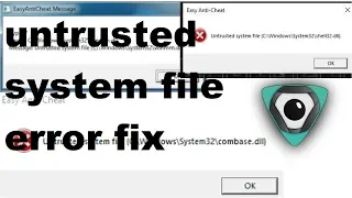 HOW TO FIX APEX LEGENDS easy anti-cheat untrusted system file errors