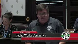Public Works Committee - May 7, 2024