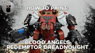 Contrast+ How to Paint: Blood Angels Redemptor Dreadnought