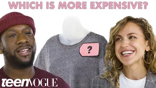 Cheap Vs. Expensive T-shirts - What's Behind The Price Tag? | Teen Vogue